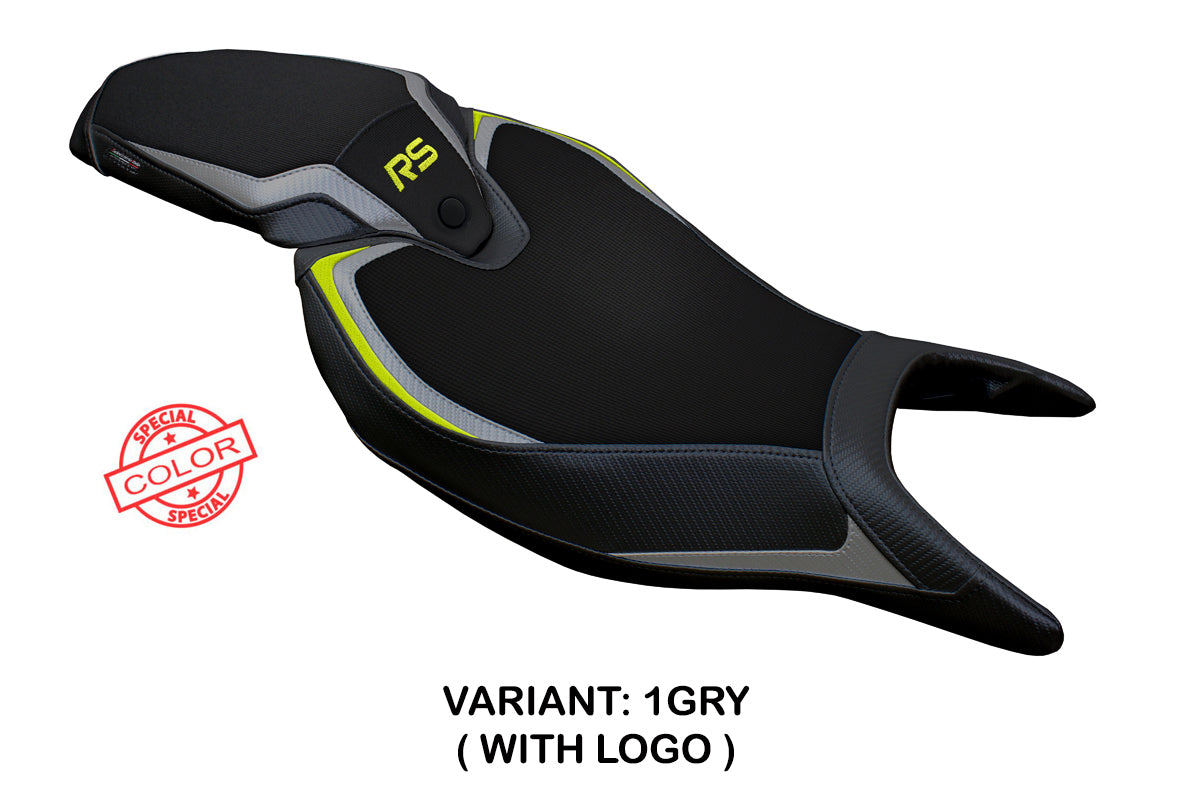 Triumph Speed Triple 1200 RS 2022-2025 Seat Cover Tappezzeria Italia TPZ in Grey Yellow and Black