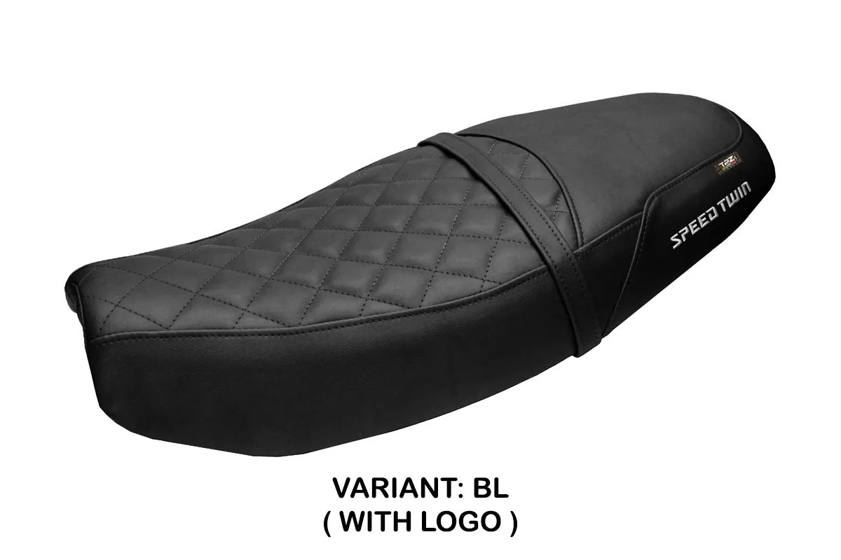 Triumph Speed Twin 1200 2019-2026 Seat Cover TPZ Italia Black