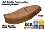 Triumph Speed Twin 1200 2019-2026 Seat Cover TPZ Italia Comfort Brown