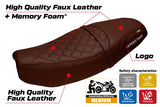 Triumph Speed Twin 1200 2019-2026 Seat Cover TPZ Italia Comfort Dark Brown