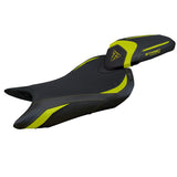 Triumph Street Triple 765 2023-2025 Seat Cover Tappezzeria Italia TPZ in Yellow and Black