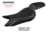 Triumph Street Triple 765 2023-2025 Seat Cover Tappezzeria Italia TPZ Comfort in Grey and Black