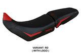 Funda de asiento para Triumph Tiger 850 Sport 2021-2025 Tappezzeria Italia TPZ Rojo Negro