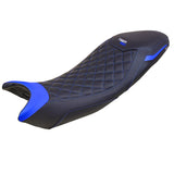 Triumph Tiger 660 2021-2025 Seat Cover Tappezzeria Italia TPZ Comfort in Black and Blue SE