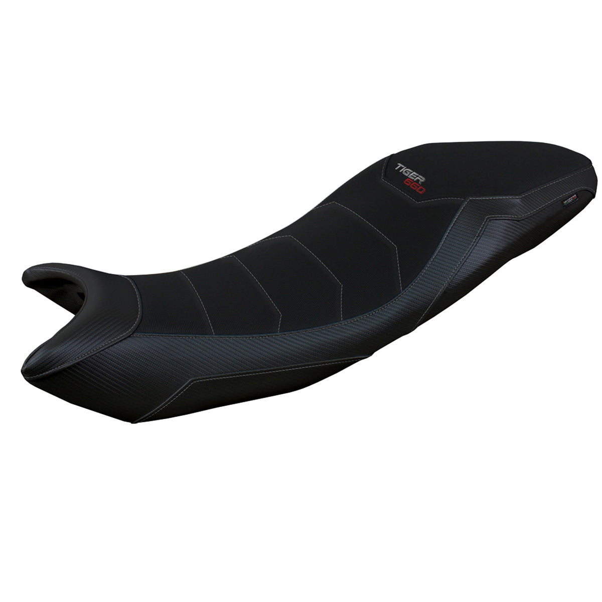 Triumph Tiger 660 2021-2025 Seat Cover Tappezzeria Italia TPZ Comfort in Black