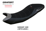 Triumph Tiger 660 2021-2025 Seat Cover Tappezzeria Italia TPZ Comfort in Grey and Black