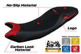 Triumph Tiger 660 2021-2025 Seat Cover Tappezzeria Italia TPZ in Red and Black