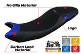 Triumph Tiger 660 2021-2025 Seat Cover Tappezzeria Italia TPZ in Blue and Black