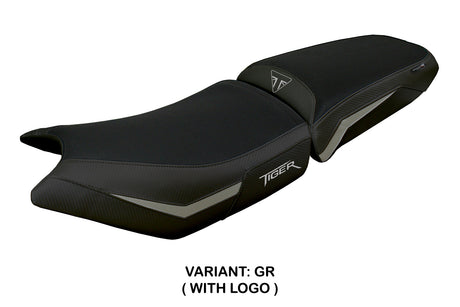 Triumph Tiger 900 2024 Seat Cover Tappezzeria Grey Black
