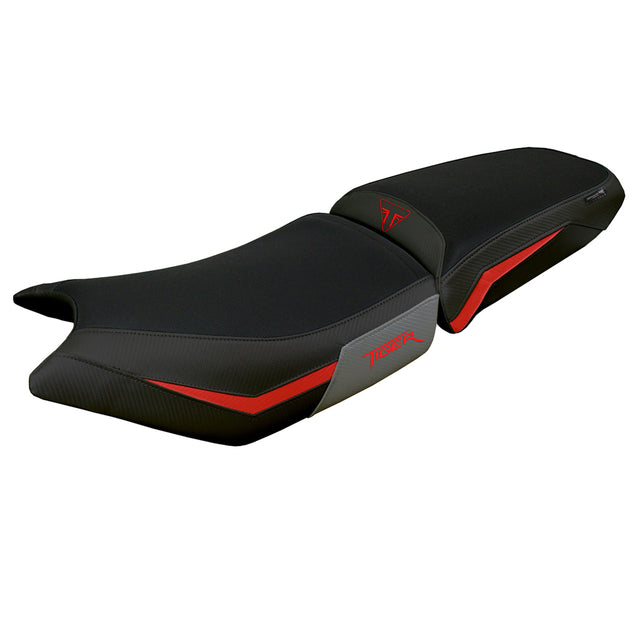 Triumph Tiger 900 2024 Seat Cover Tappezzeria Red Grey Black
