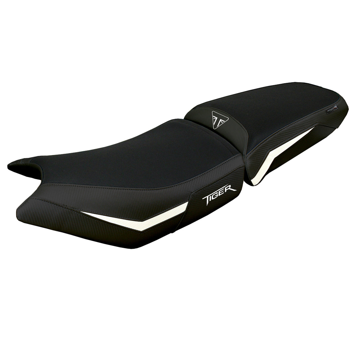 Triumph Tiger 900 2024 Seat Cover Tappezzeria White Black