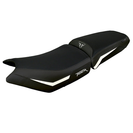 Triumph Tiger 900 2024 Seat Cover Tappezzeria White Black
