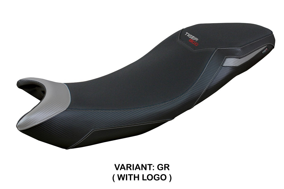 Triumph Tiger Sport 800 2025 Seat Cover Tappezzeria Italia TPZ Grey Black