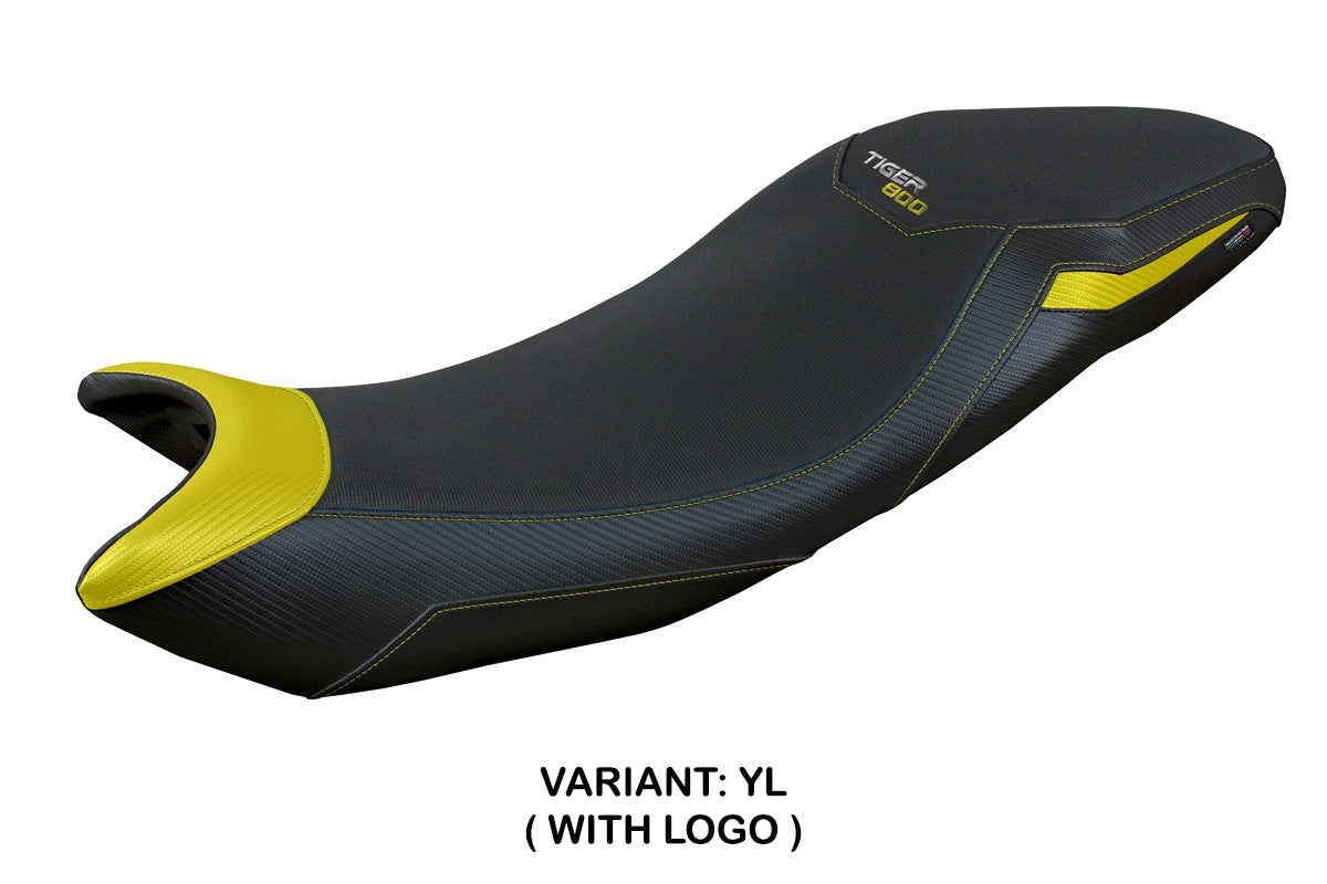 Triumph Tiger Sport 800 2025 Seat Cover Tappezzeria Italia TPZ Yellow Black