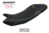 Funda de asiento para Triumph Tiger Sport 800 2025 Tappezzeria Italia TPZ Comfort Negro Amarillo Fluo