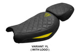 Triumph Scrambler 400X / 400XC 2024-2026 Seat Cover TPZ Italia Yellow Black