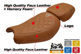 Triumph Scrambler 400X / 400XC 2024-2026 Seat Cover TPZ Italia Comfort Brown