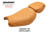 Triumph Scrambler 400X / 400XC 2024-2026 Seat Cover TPZ Italia Comfort Camel