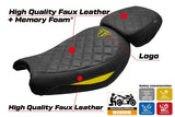 Triumph Scrambler 400X / 400XC 2024-2026 Seat Cover TPZ Italia Comfort Yellow