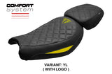 Triumph Scrambler 400X / 400XC 2024-2026 Seat Cover TPZ Italia Comfort Yellow