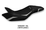 Triumph Speed Triple 2011-2015 Seat Cover Tappezzeria Italia TPZ in Silver
