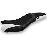 Triumph Street Triple 675 2013-2016 Seat Cover Tappezzeria Italia TPZ Ultragrip in White