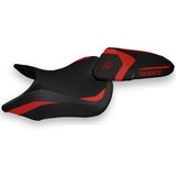 Triumph Speed Triple 2016-2021 Seat Cover Tappezzeria Italia TPZ in Red and Black