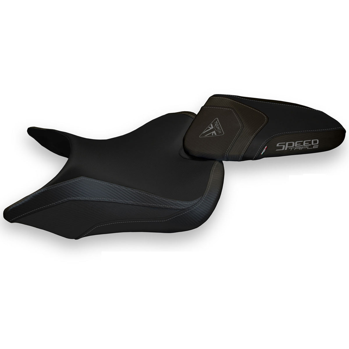 Triumph Speed Triple 2016-2021 Seat Cover Tappezzeria Italia TPZ in Black