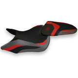 Triumph Speed Triple 2016-2021 Seat Cover Tappezzeria Italia TPZ in Red Grey