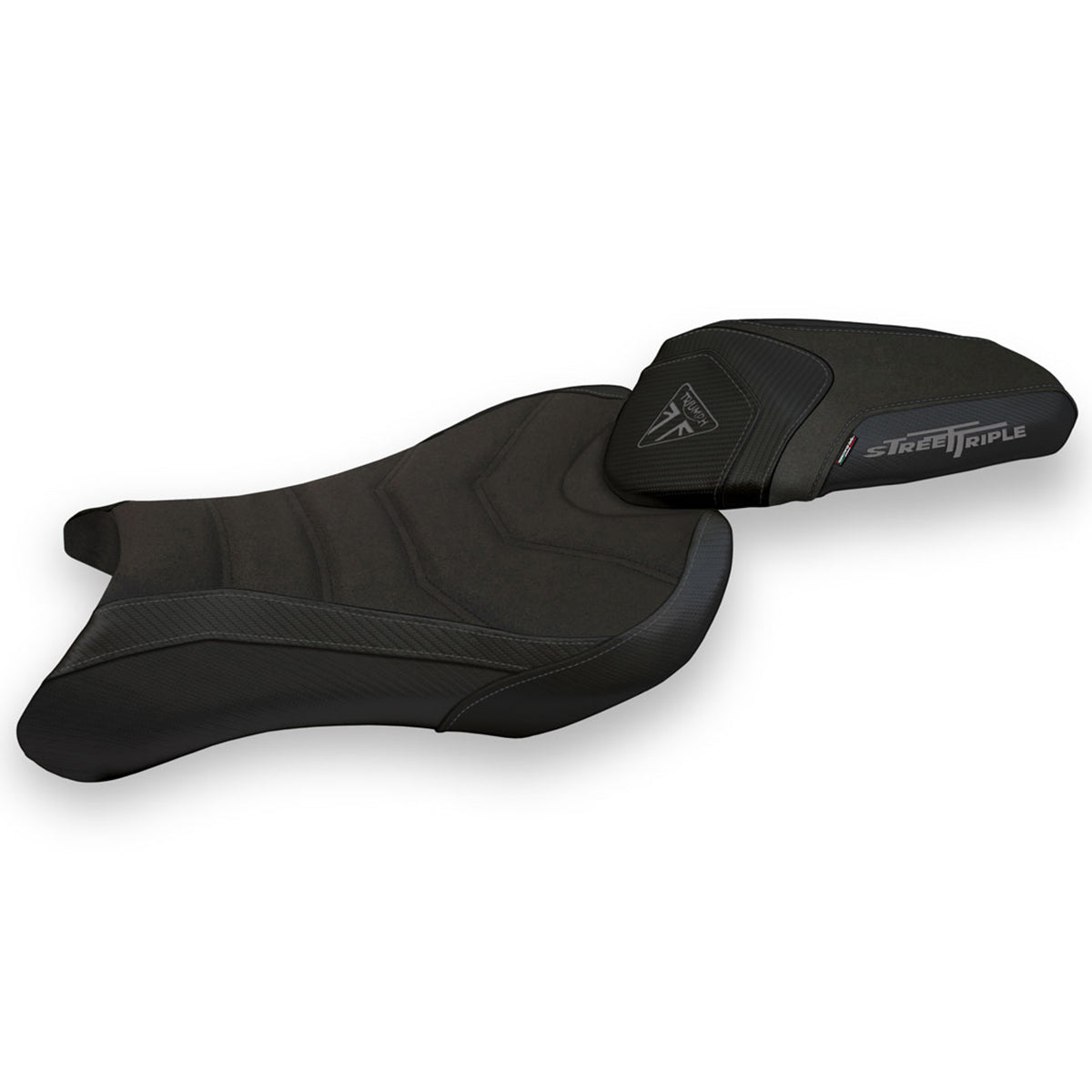 Triumph Street Triple 765 2017-2022 Seat Cover Tappezzeria Italia TPZ Ultragrip in Black
