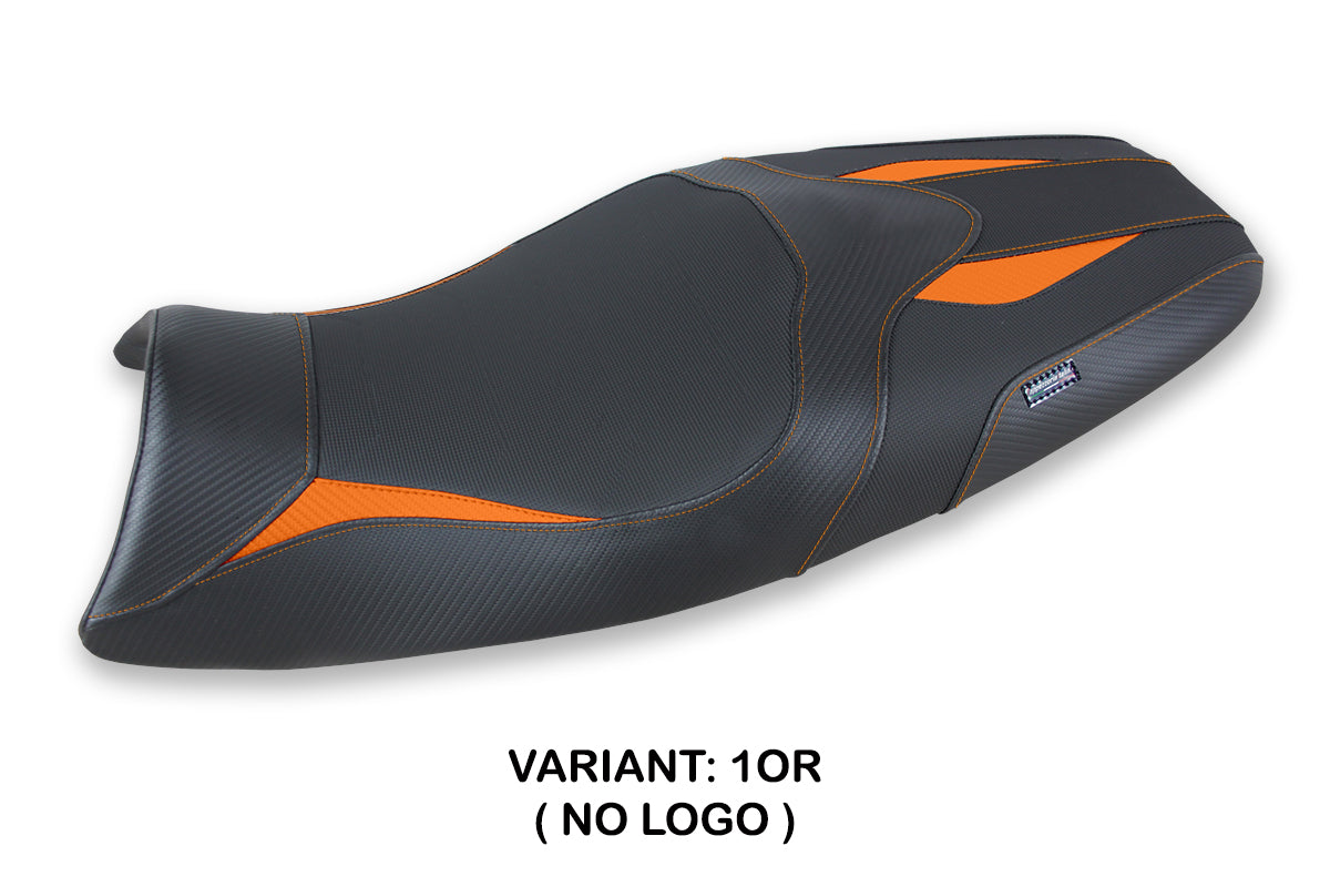 Triumph Speed Triple 2005-2010 Seat Cover Tappezzeria Italia TPZ in Orange Black