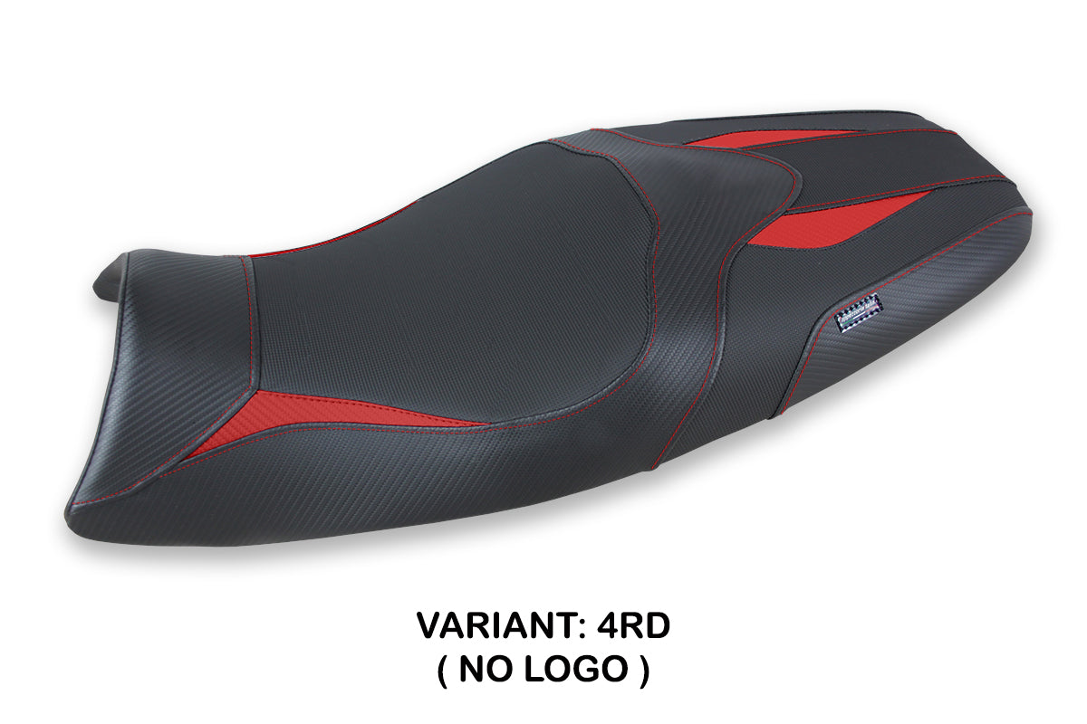 Triumph Speed Triple 2005-2010 Seat Cover Tappezzeria Italia TPZ in Red in Black