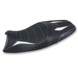 Funda de asiento Tappezzeria Italia TPZ Comfort para Triumph Speed ​​Triple 2005-2010 en blanco
