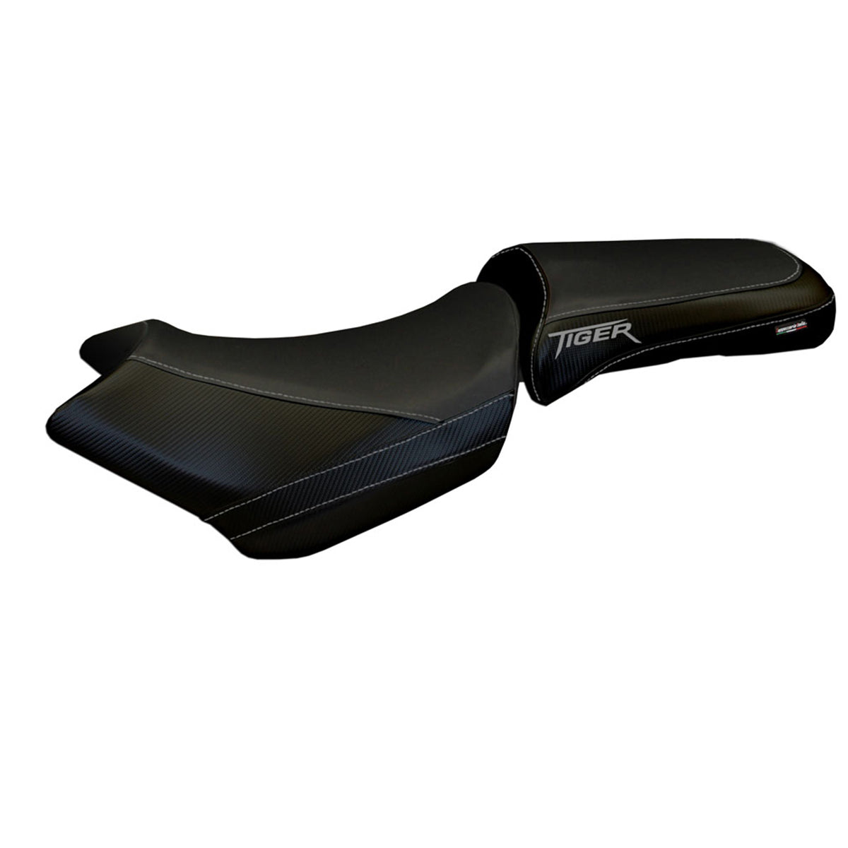 Triumph Tiger 1200 2011-2021 Seat Cover Tappezzeria Italia TPZ in Black