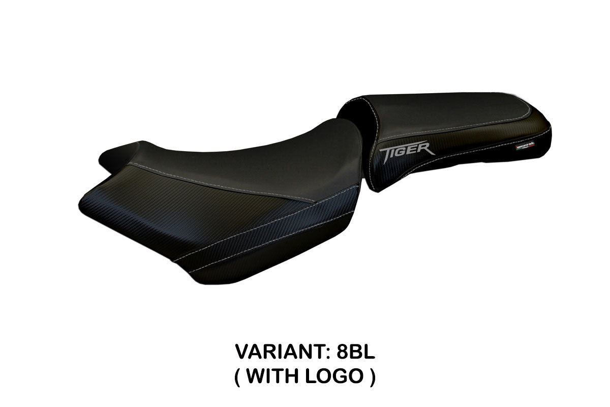 Triumph Tiger 1200 2011-2021 Seat Cover Tappezzeria Italia TPZ in Black
