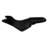 Funda de asiento Tappezzeria Italia TPZ Comfort para Triumph Tiger 800 800XC 2010-2020 en negro