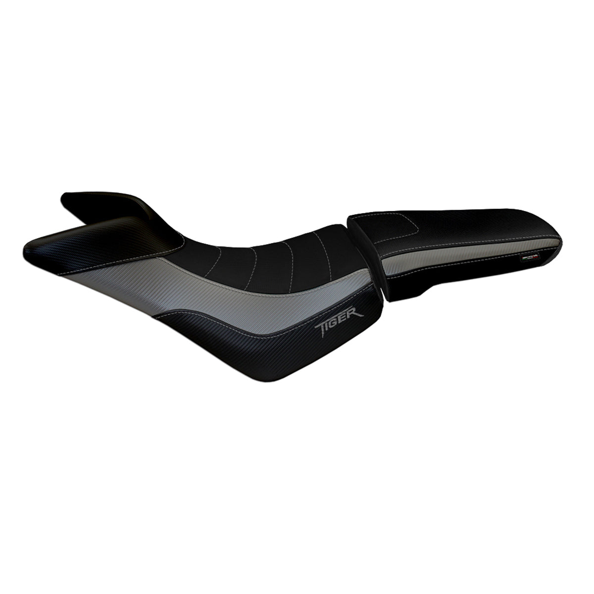 Triumph Tiger 800 800XC 2010-2020 Seat Cover Tappezzeria Italia TPZ Comfort in Grey