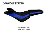 Triumph Tiger 800 800XC 2010-2020 Seat Cover Tappezzeria Italia TPZ Comfort in Blue