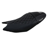 Triumph Trident 660 2021-2025 Seat Cover Tappezzeria Italia TPZ in Black White Diamond