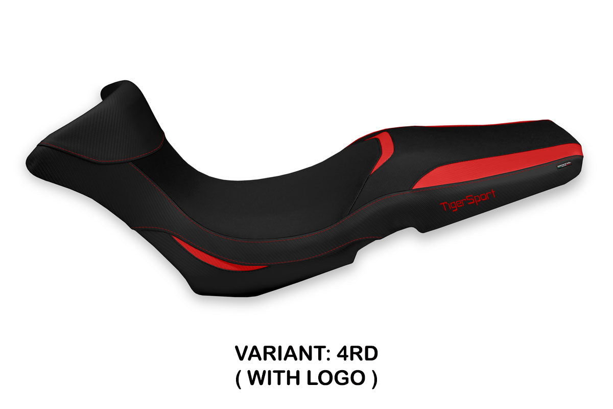 Funda Asiento Triumph Tiger 1050 Sport 2013-2020 Tappezzeria Italia TPZ en Rojo