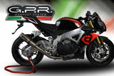 Aprilia Tuono V4 1100-Rr 2015-2016 Exhaust GPR Slip-on M3 Inox 