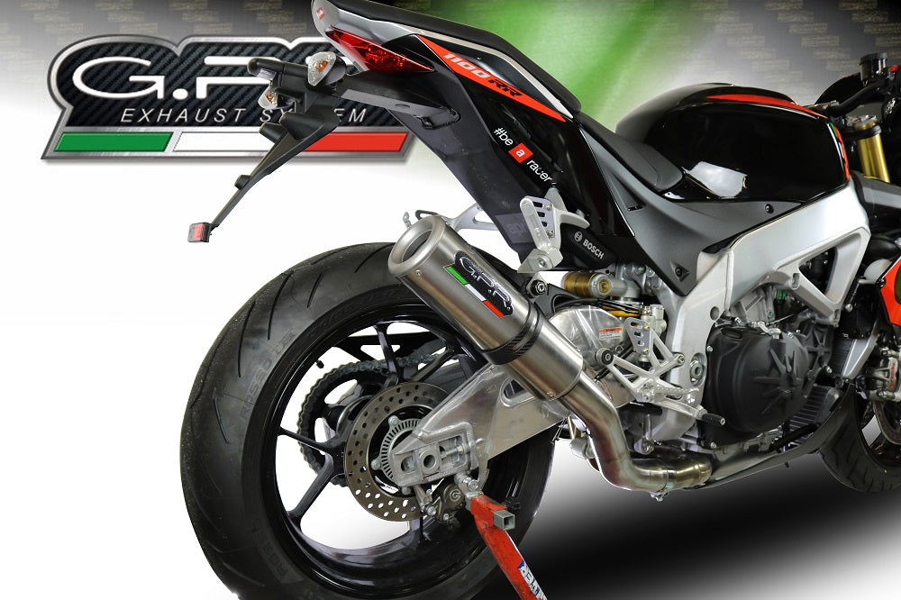 Aprilia RSV4 1100 RACING FACTORY 2025-2026 Exhaust GPR Slip-on M3 Inox