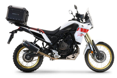 Yamaha Tenere 700 2025-2026 GPR Tech 55L Aluminum Top Case, Black, with roof rack and mounting plate - photo 1