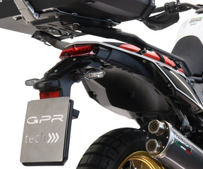 Yamaha Tenere 700 2021-2024 GPR Tech Stainless Steel Top Case Rear Rack 35-55L - photo 1