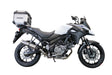 Suzuki V-Strom DL 1000 2014-2016 GPR Tech 35L Aluminum Top Case, Silver with Mounting Plate - photo 1
