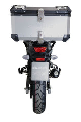 Suzuki V-Strom 800DE - 800SE 2025-2026 GPR Tech 55L Aluminum Top Case, Silver with Mounting Plate - photo 2