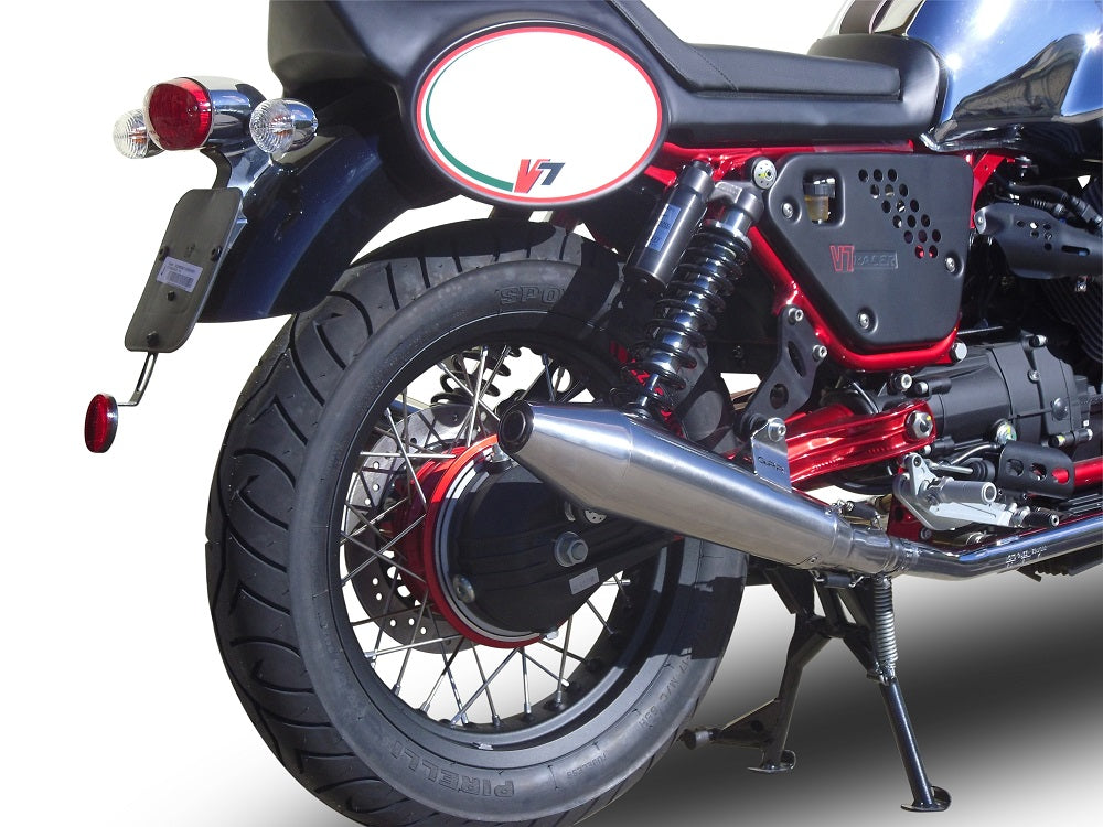 MOTO GUZZI v7レーサーⅡAgostini Racing エキパイ Moto Guzzi V7 (I - II) Racer 2010-2016 Exhaust GPR Double Slip-on