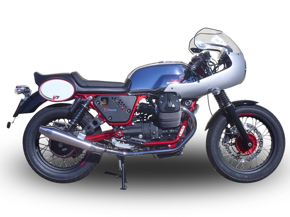 MOTO GUZZI v7レーサーⅡAgostini Racing エキパイ Moto Guzzi V7 (I - II) Racer 2010-2016 Exhaust GPR Double Slip-on