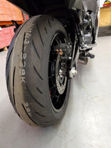 Suzuki Hayabusa 2022-2024 Black Dual Shorty X-Pipe Exhaust by Voodoo