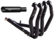 Suzuki Hayabusa 2022-2024 (STOCK SWINGARM) 4-into-1 Shorty Black Exhaust Pipe by Voodoo
